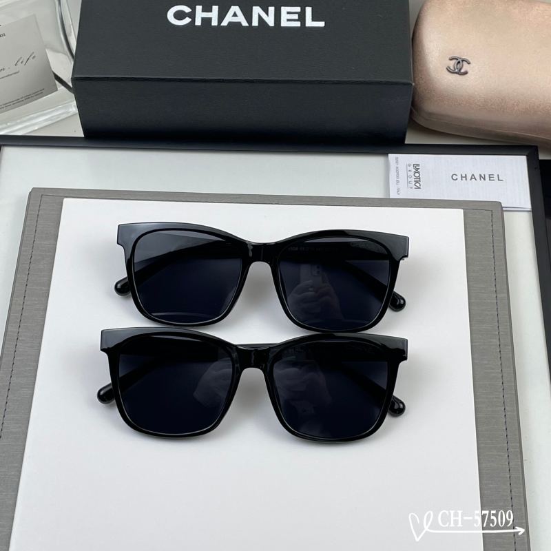 Черные солнцезащитные очки Chanel TR-оправа