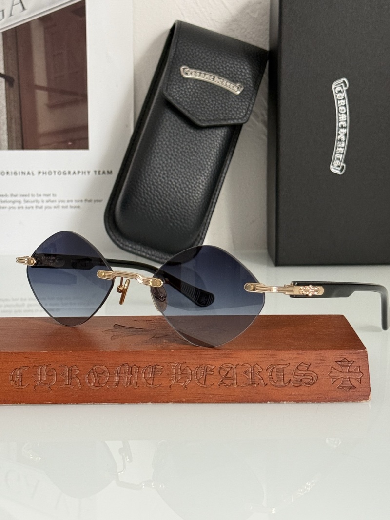 Солнцезащитные очки Chrome Hearts Deep III