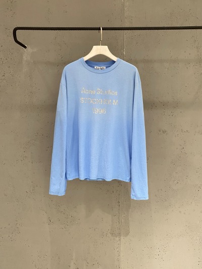 Футболка Acne Studios с вышивкой