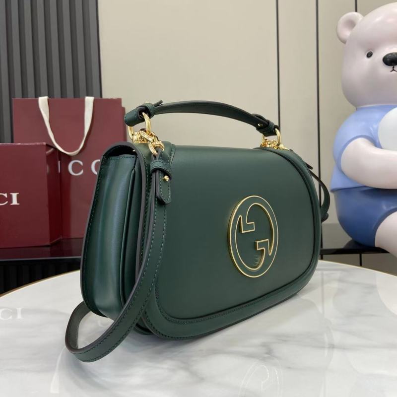 Сумка Gucci зеленая с логотипом