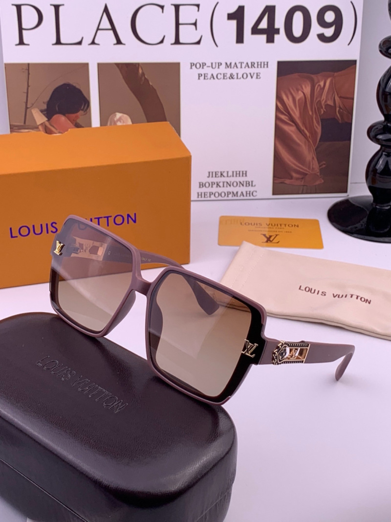 Женские солнцезащитные очки Louis Vuitton большого размера