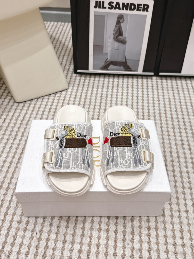 Платформенные шлепанцы Christian Dior