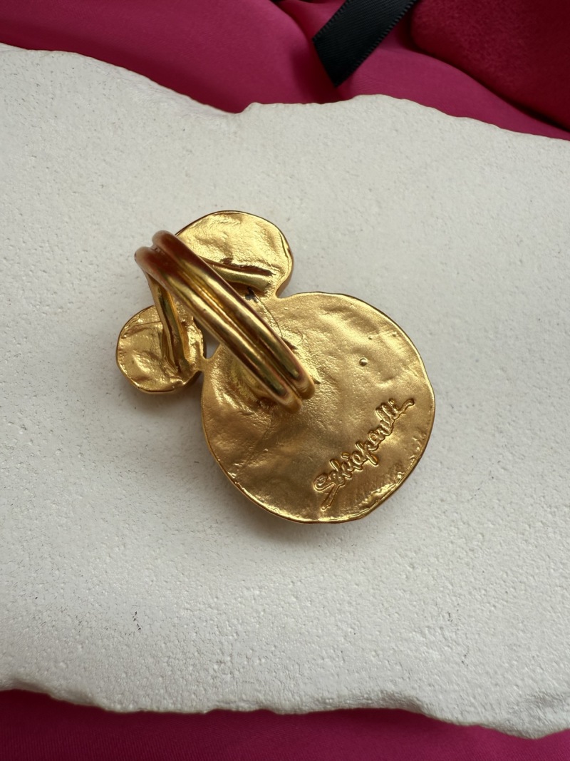 Кольцо с разноцветными камнями Schiaparelli