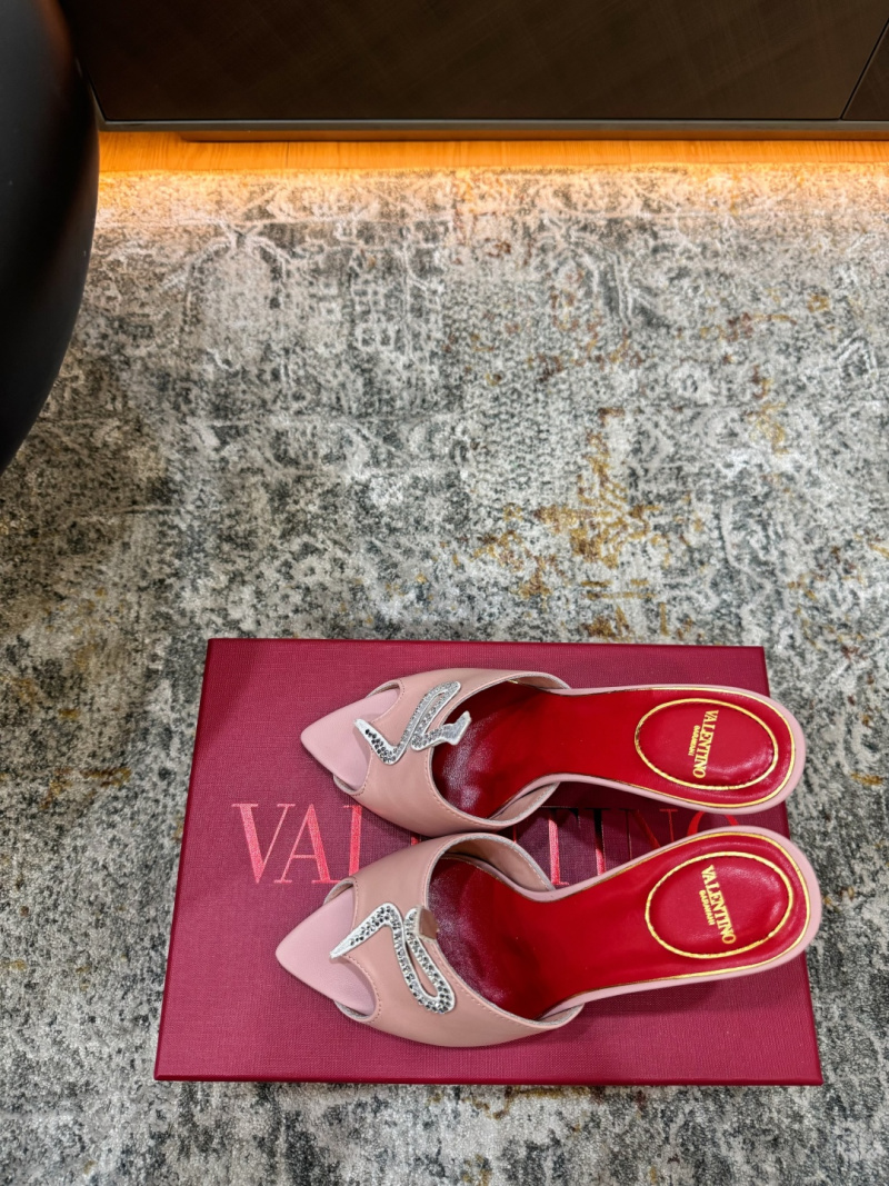 Мюли Valentino женские розовые Valentino Garavani
