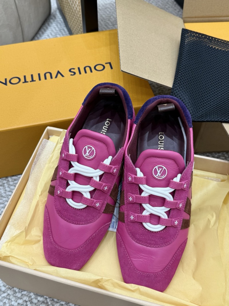 Женские кроссовки Sneakerina розовые Louis Vuitton