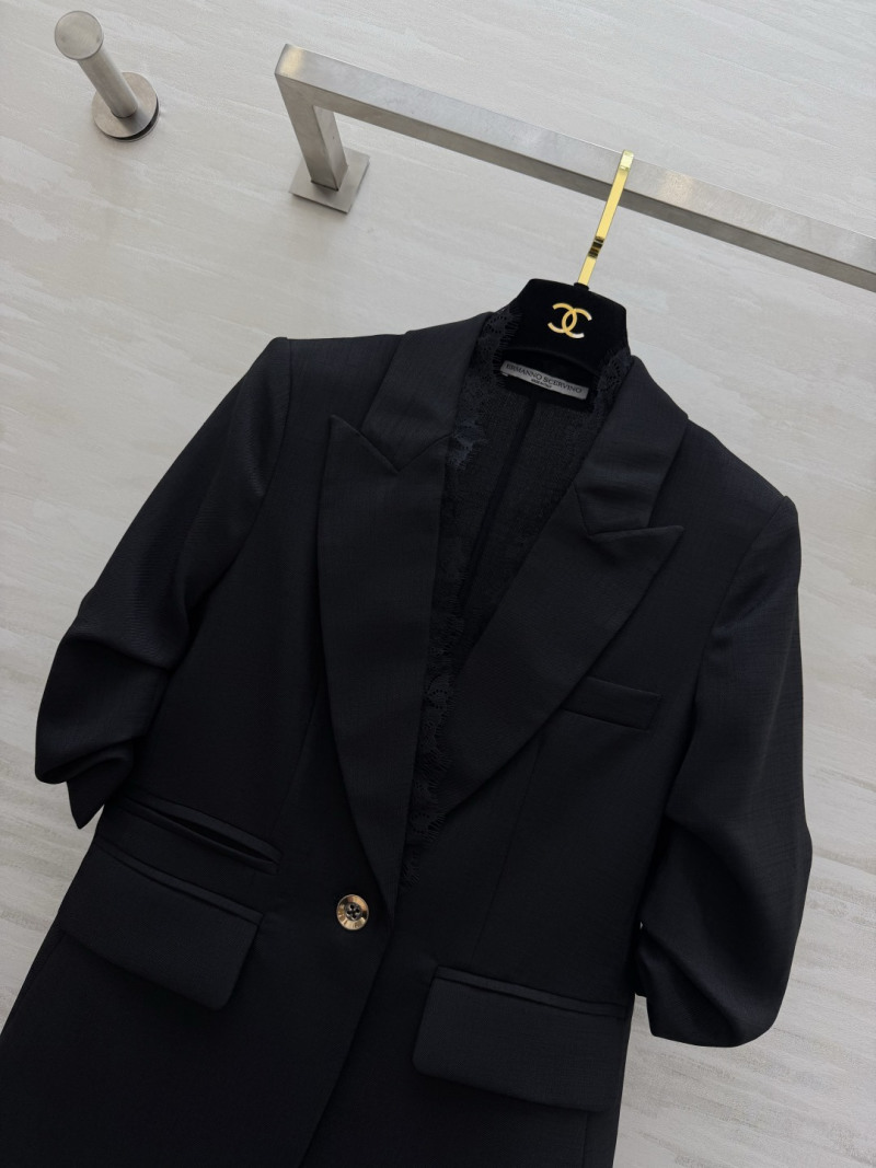 Пиджак женский Ermanno Scervin, черный цвет, размер S/M/L/XL Ermanno Scervino