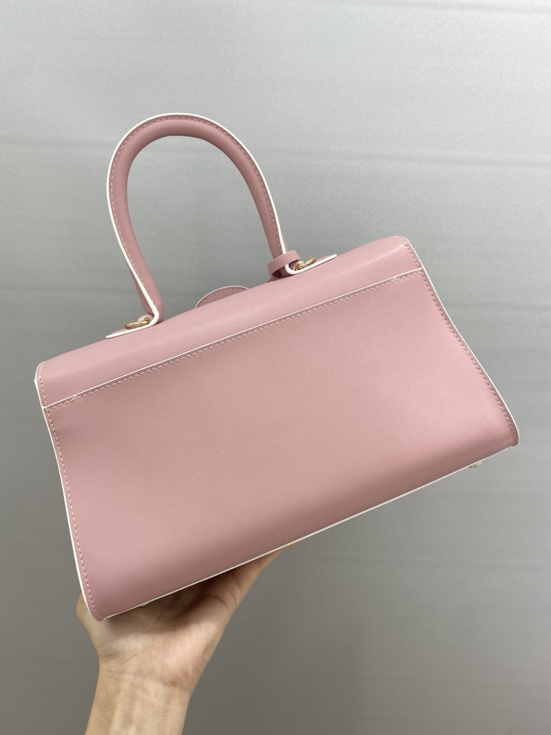 Сумка Delvaux розовая двухцветная