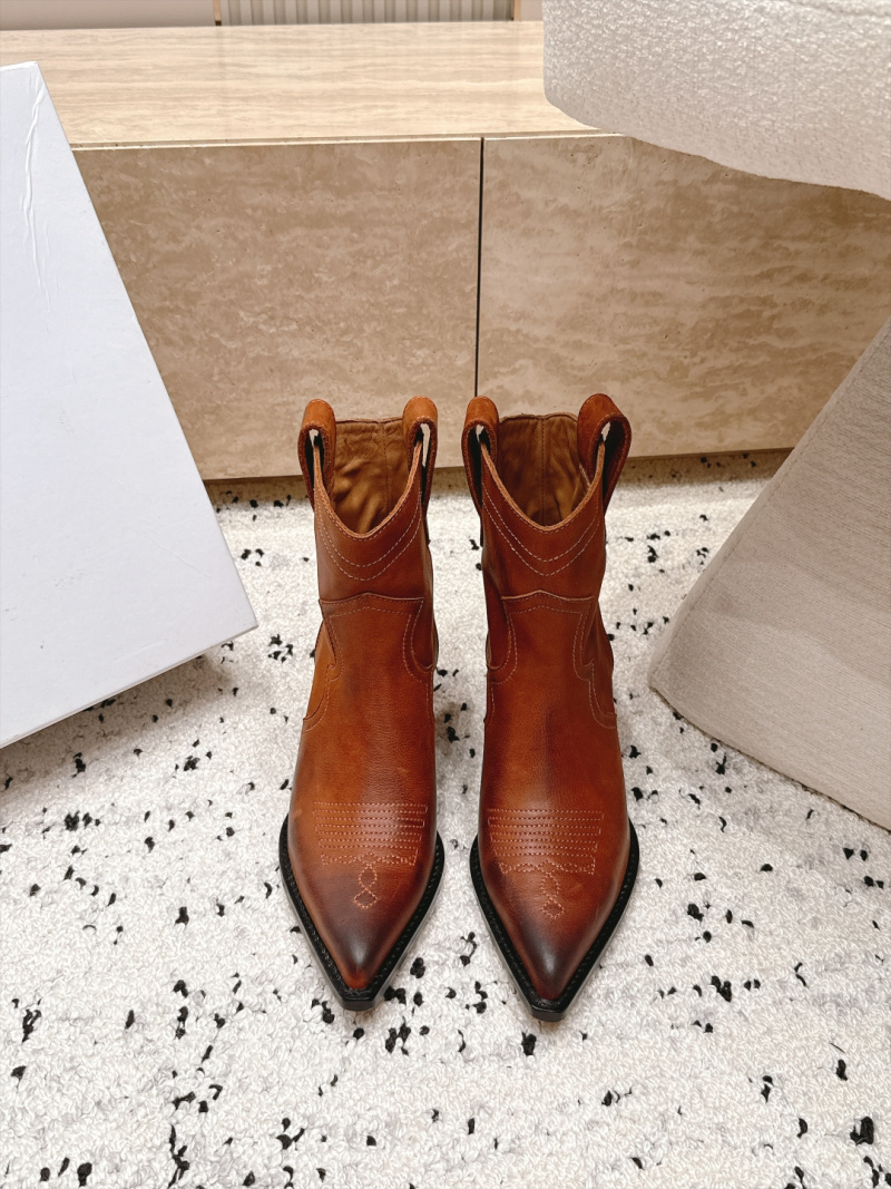 Женские ботильоны Maison Margiela коричневые