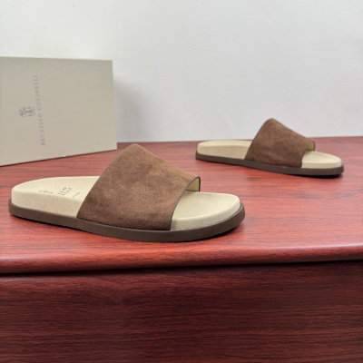 Мужские шлёпанцы Brunello Cucinelli