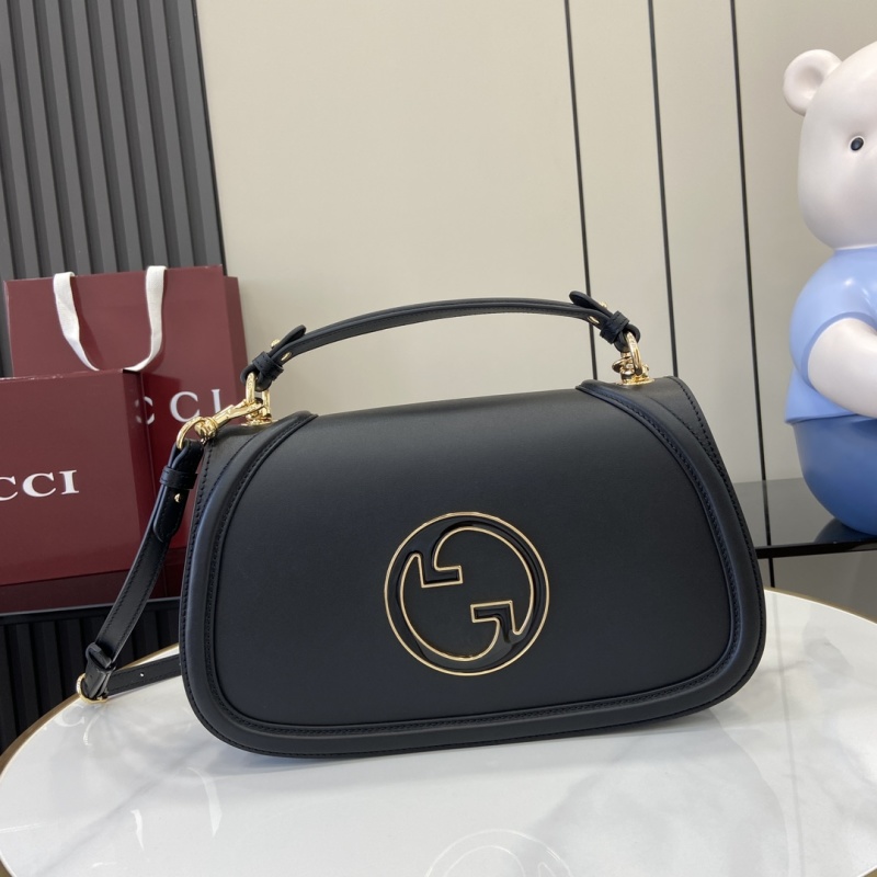 Черная сумка Gucci с логотипом GG