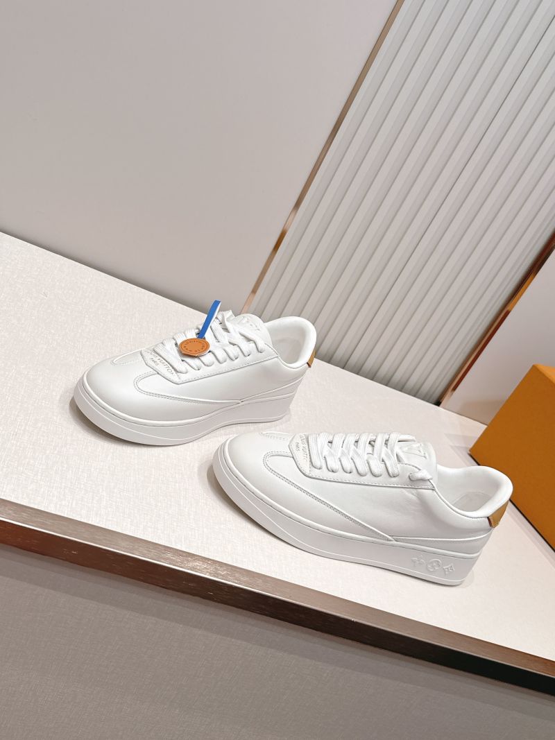Кеды Louis Vuitton белые утолщенные