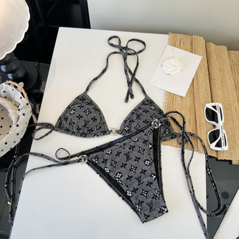 Женский купальник-бикини с монограммой Louis Vuitton