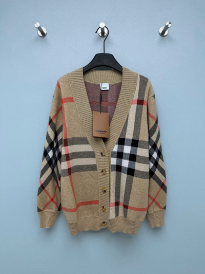 Классический кардиган Burberry в клетку