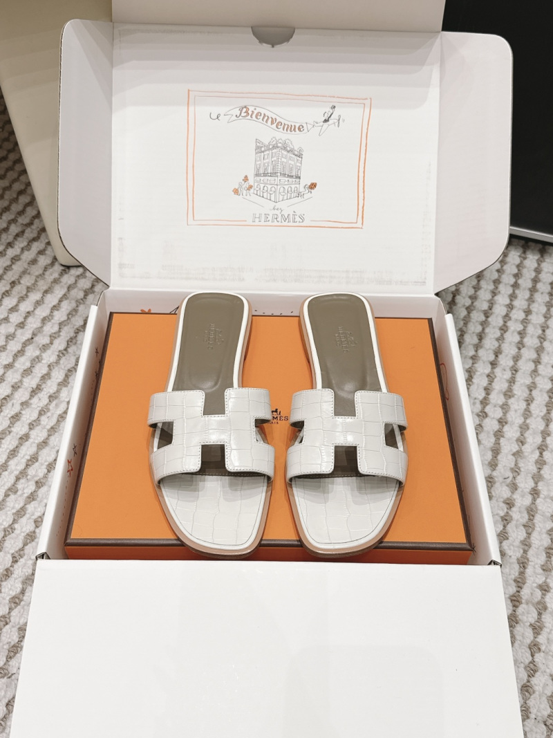 Женские сандалии-тапочки в стиле Hermes Без бренда