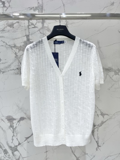 Кардиган Polo легкий с коротким рукавом