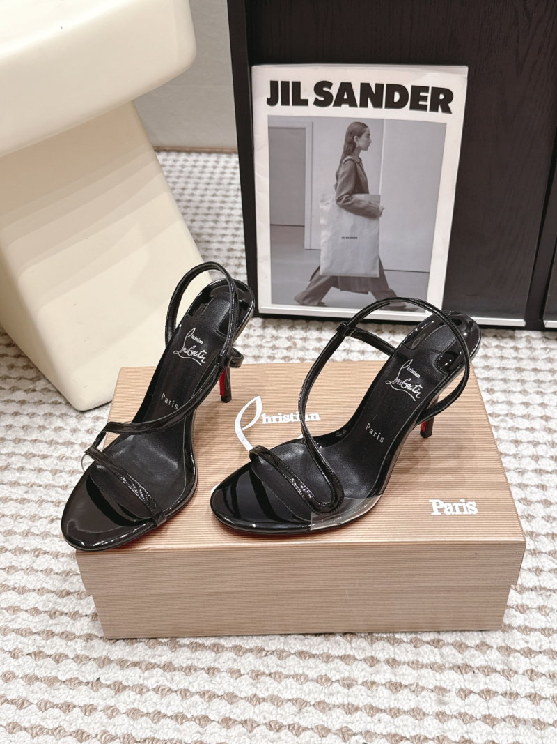 Женские туфли-сандалии Christian Louboutin Condora, черные