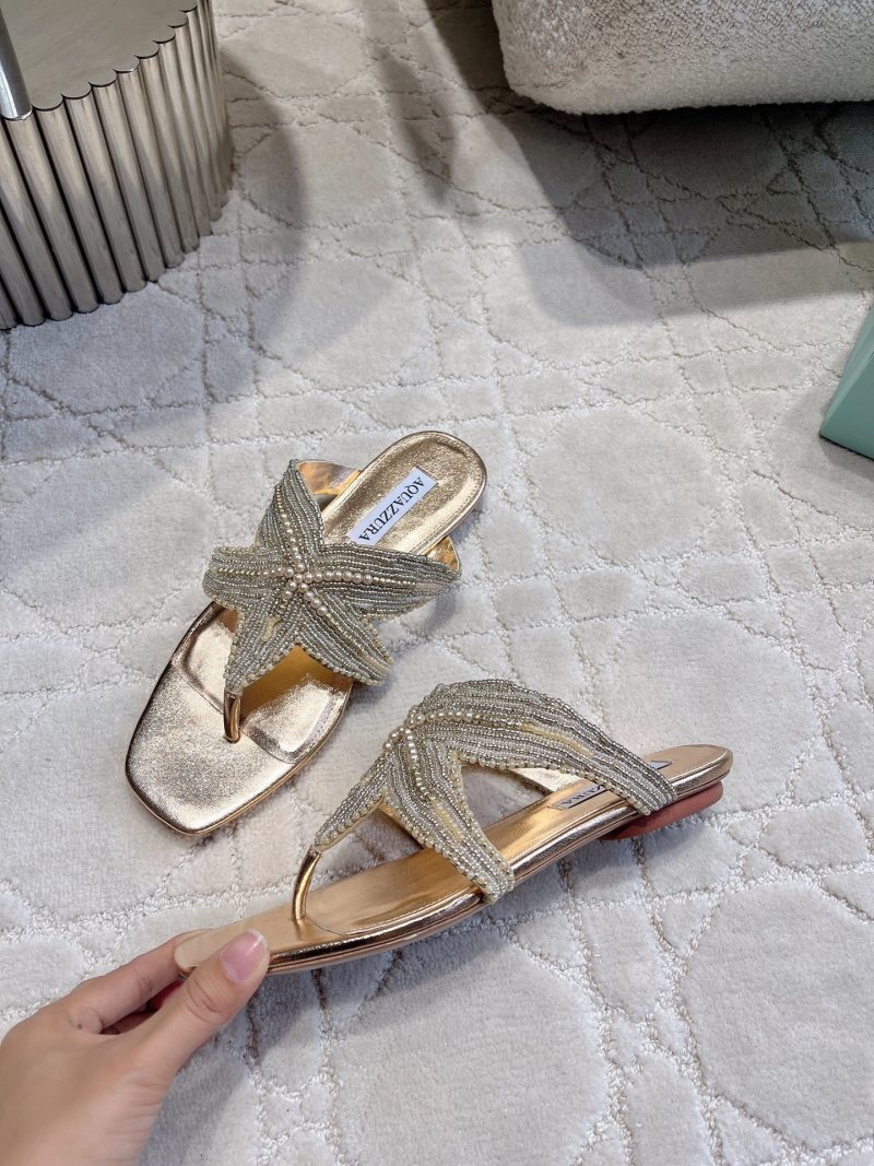 Шлёпанцы Aquazzura