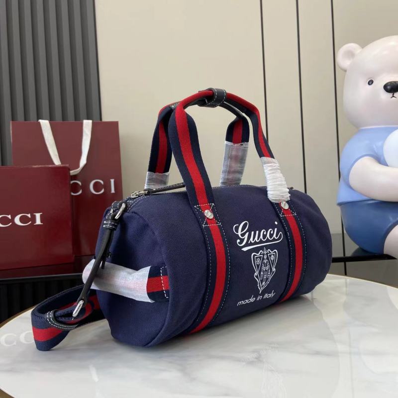 Сумка Gucci из канвы с принтом