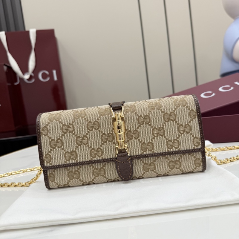 Портмоне Gucci с цепочкой и замком
