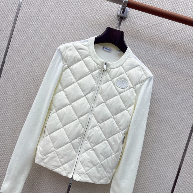 Лёгкая куртка с квадратной стёганой отделкой Burberry