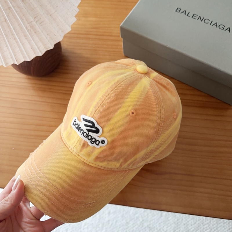 Бейсболка Balenciaga желтая с градиентом