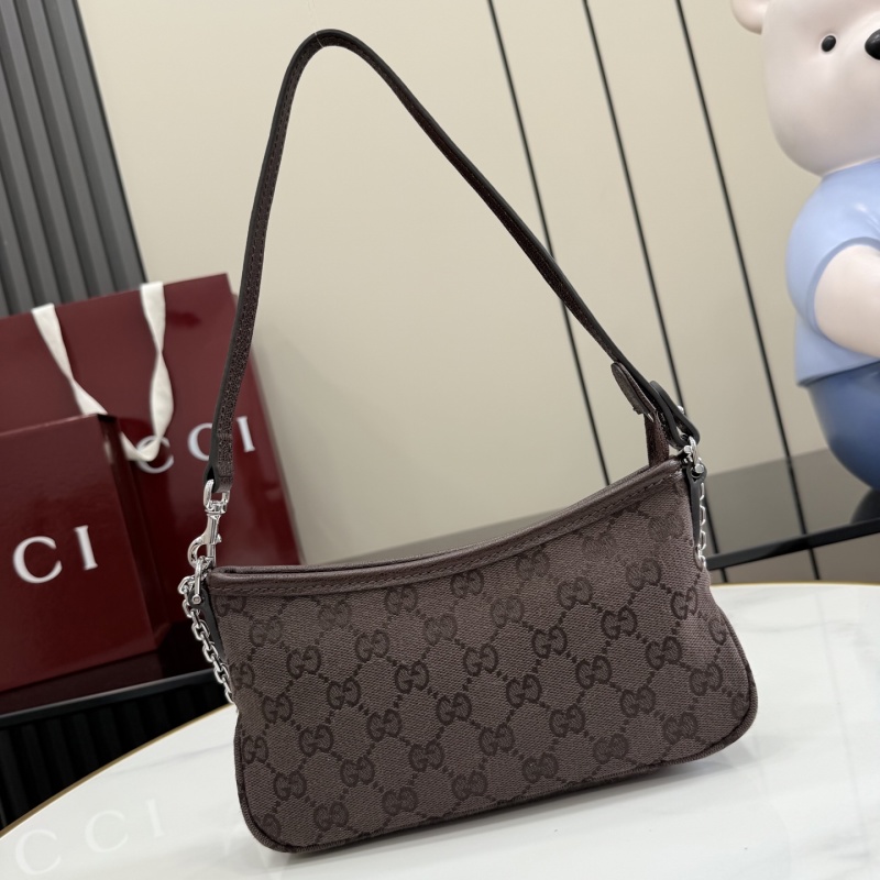 Сумка Gucci с цепочкой и принтом GG