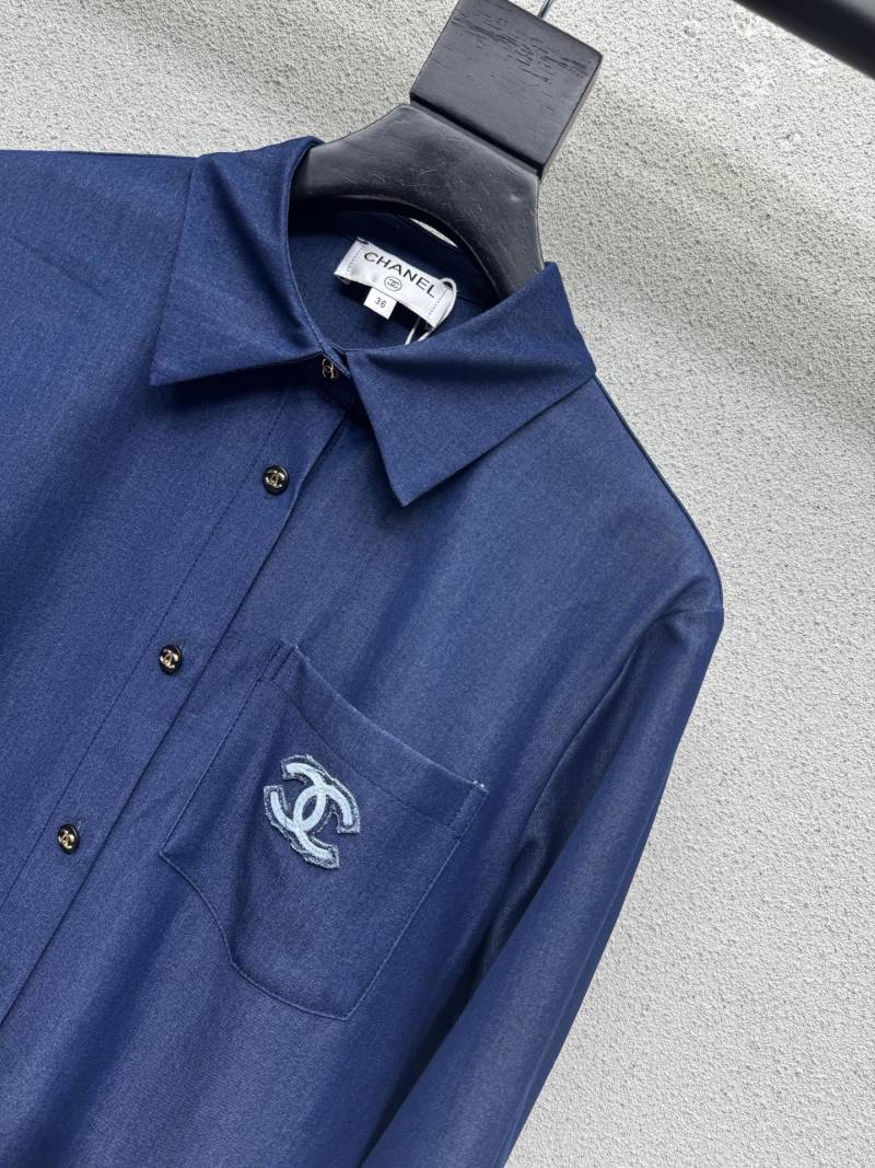 Рубашка с логотипом Chanel