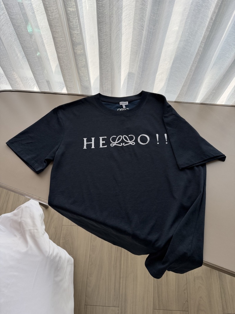 Футболка Loewe с принтом HELO