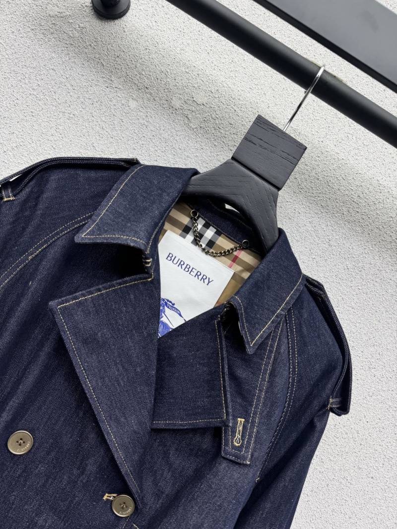 Джинсовый тренч Burberry