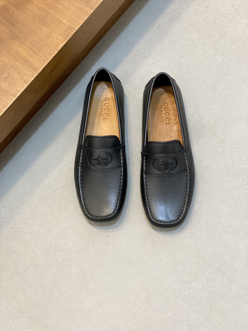 Мужские мокасины Gucci с конской пряжкой