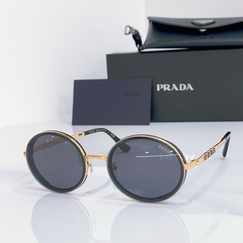 Солнцезащитные очки Prada круглые