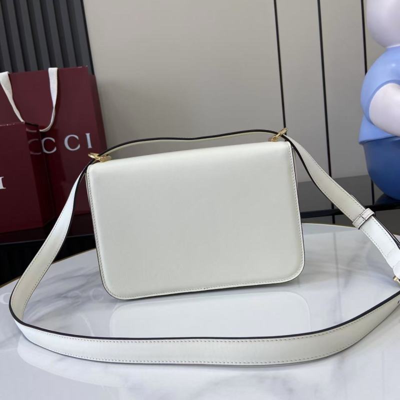 Сумка Gucci White Horsebit
