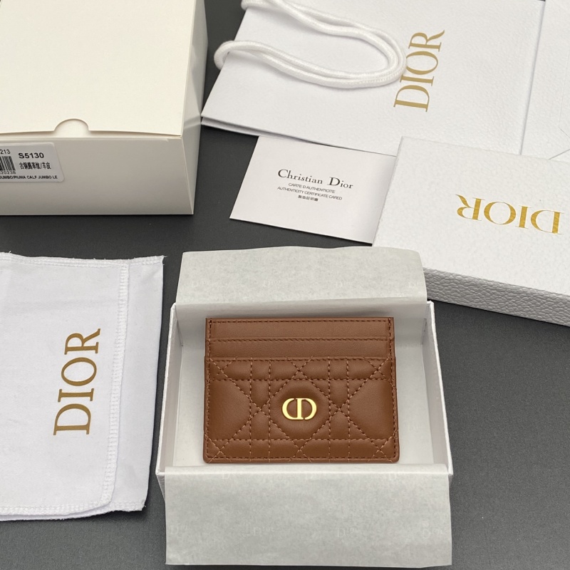 Картхолдер Dior S5130 коричневый
