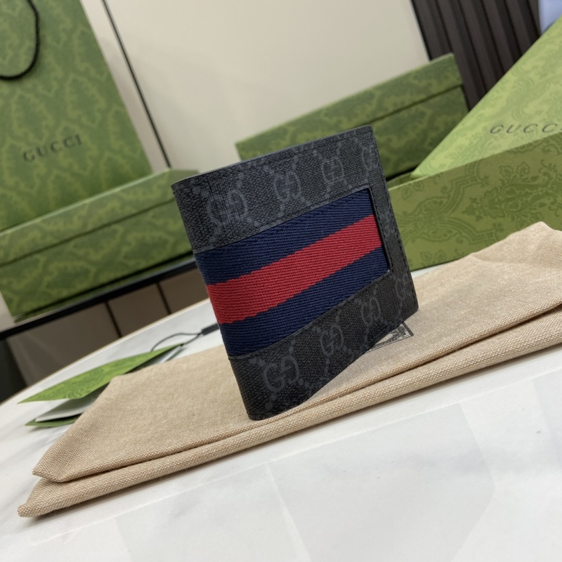 Портмоне Gucci с красно-синей полосой