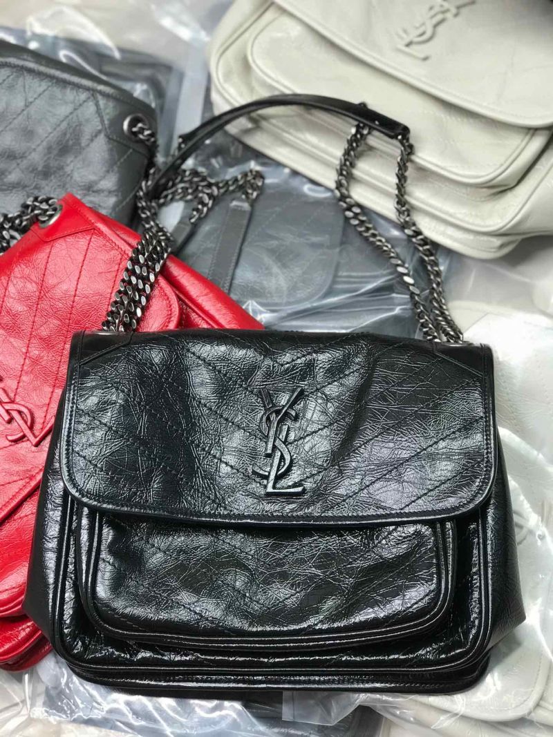 Женская сумка YSL Niki из кожи Saint Laurent