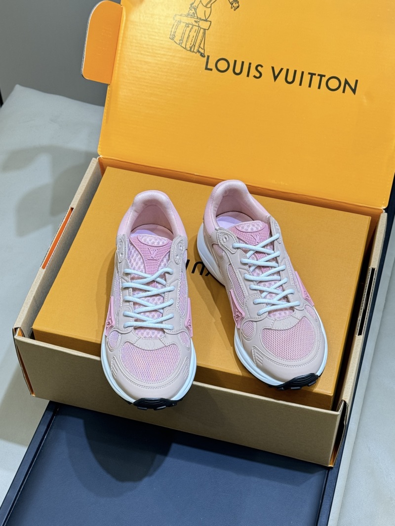 Кроссовки женские розовые Louis Vuitton