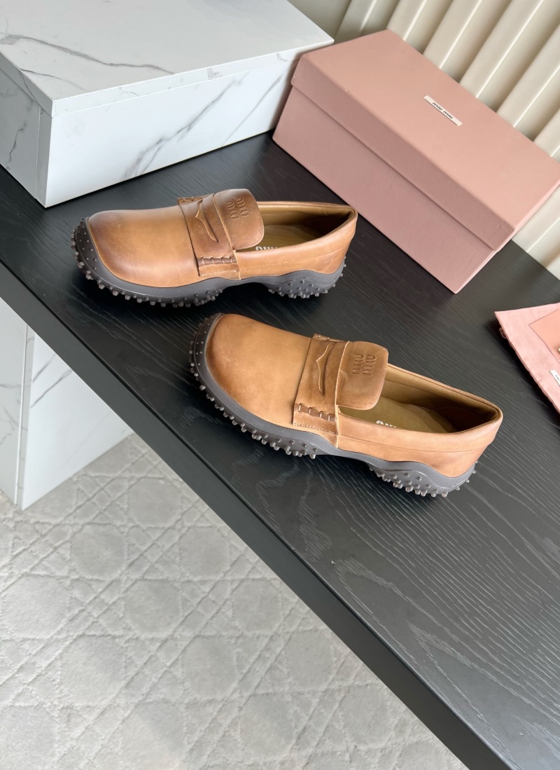 Лоферы Miu Miu