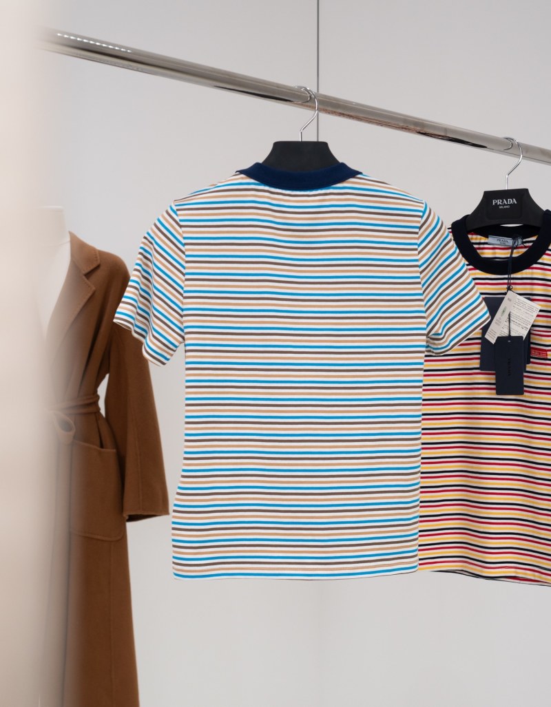 Футболка Prada с полосками