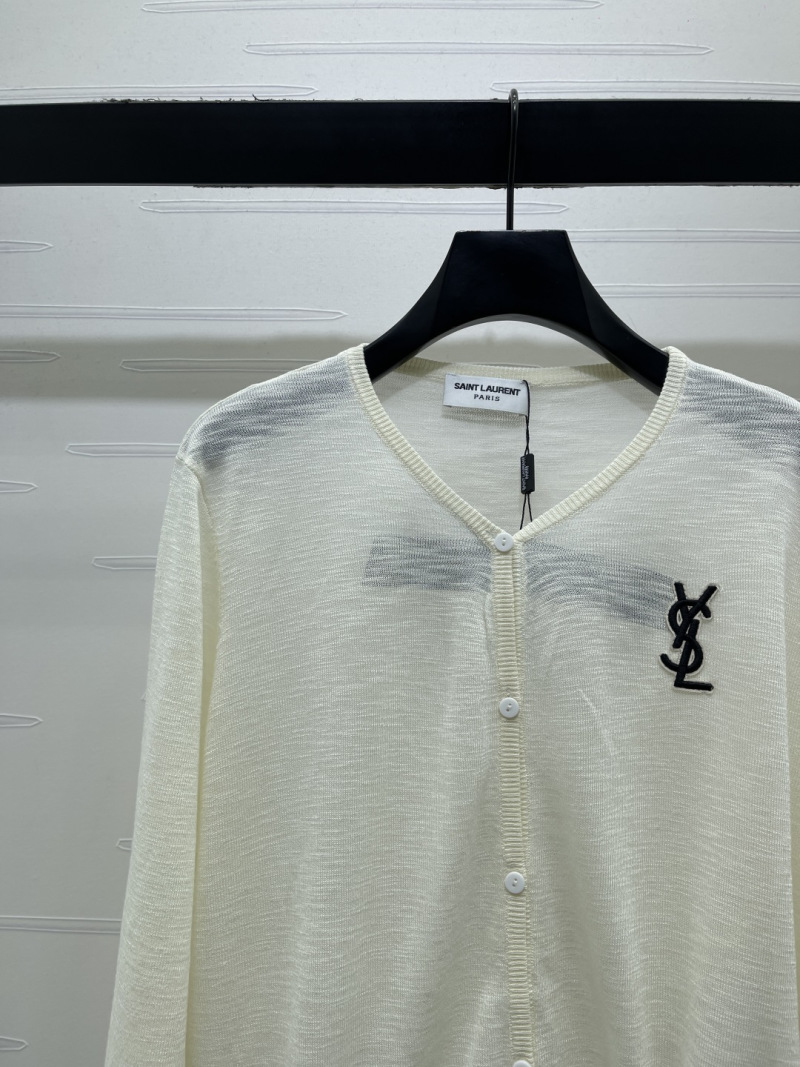 Женский вязаный кардиган Saint Laurent