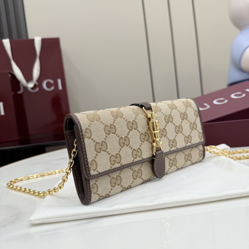 Портмоне Gucci с цепочкой и замком
