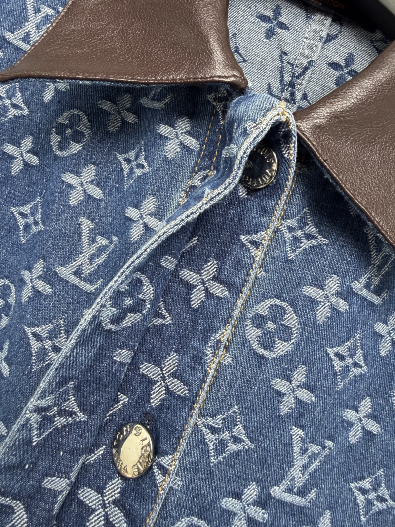 Джинсовая куртка Louis Vuitton с монограммой