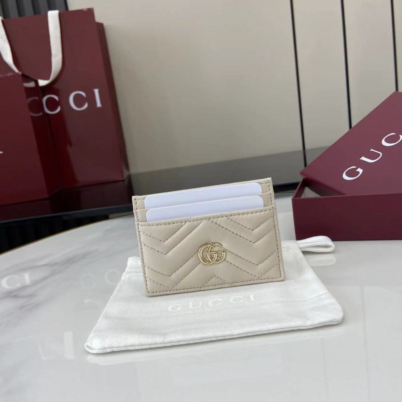 Картхолдер Gucci бежевый