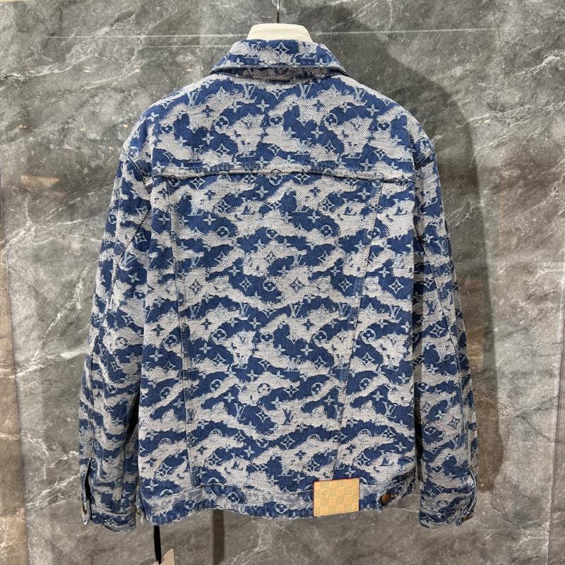 Джинсовая куртка Louis Vuitton с монограммой