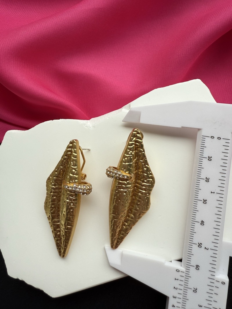 Серьги с кристаллами Schiaparelli