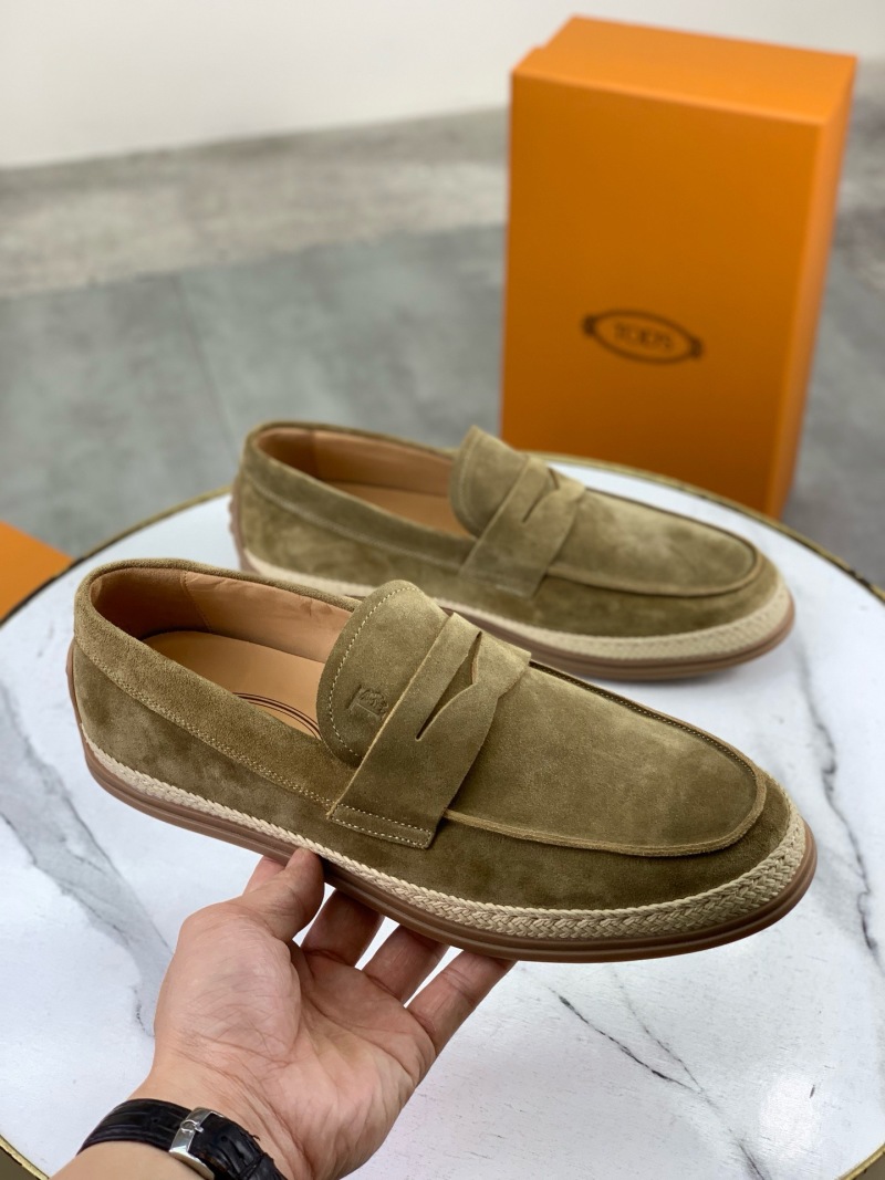 Мужские лоферы Tod's из замши