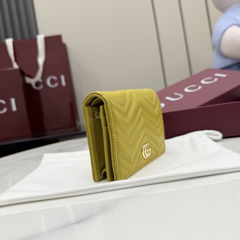 Кожаный кошелёк Gucci с логотипом GG