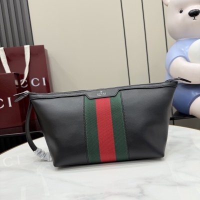 Портмоне Gucci с красной и зеленой полосой