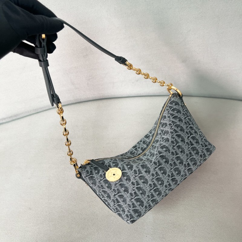 Женская сумка Star Hobo с принтом Oblique Dior