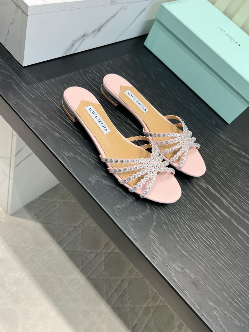 Шлёпанцы Aquazzura