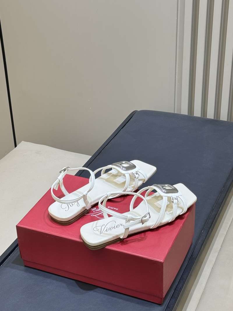Женские сандалии с пряжкой Roger Vivier